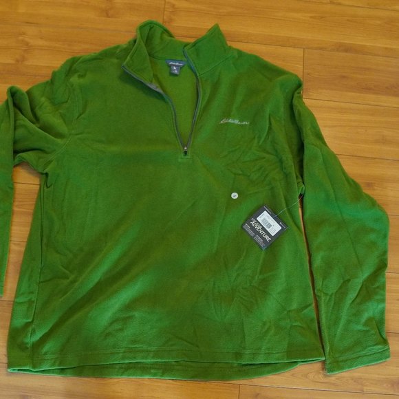 NWT Mens XL Eddie Bauer Fleece pullover